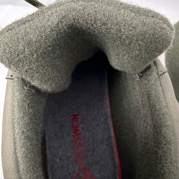 Geisswein Boots Mens Size 13 US Merino Wool Sneaker High Top Green Winter 46 EU main image 11